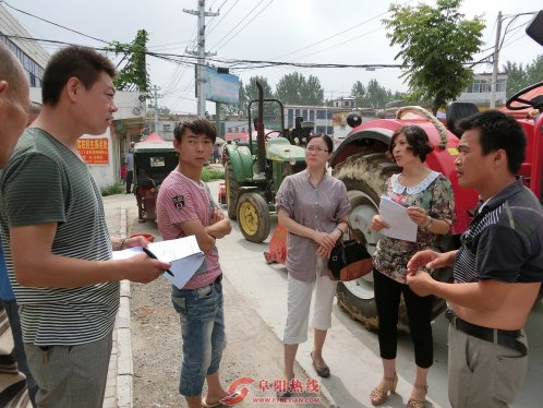 界首市农机局深入舒庄镇开展农机购置补贴核查工作