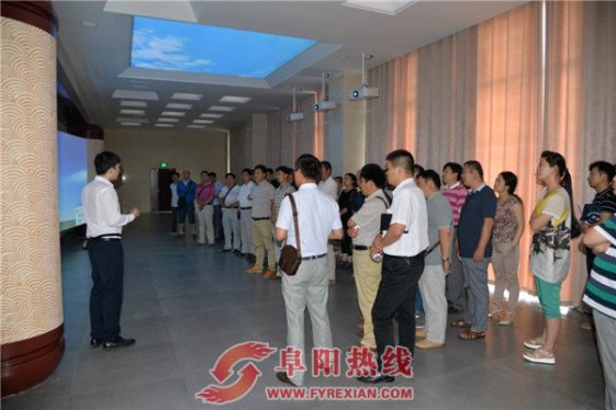 界首市文广新局赴阜阳市廉政文化教育基地参观学习