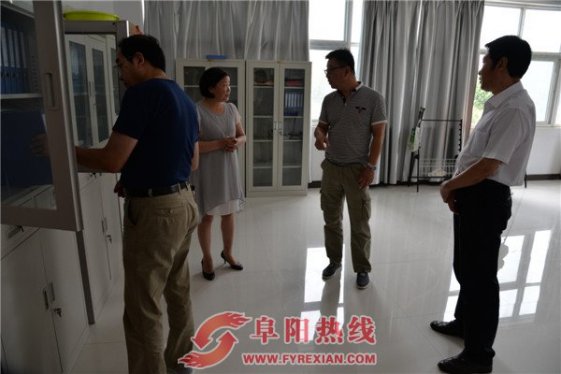 阜阳市文广新局对界首市文化馆评估定级工作进行指导