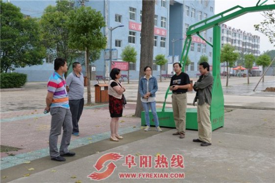 阜阳市文广新局到界首对“非遗进校园”活动进行指导