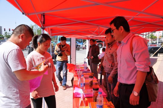 颍泉区开展“5·12”防灾减灾日宣传活动