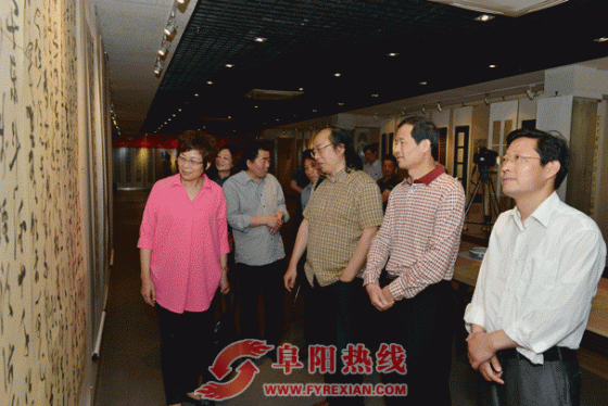 “翰墨颍州”亮相安徽画廊