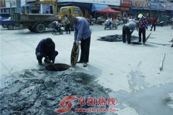 界首市管网清淤防大汛