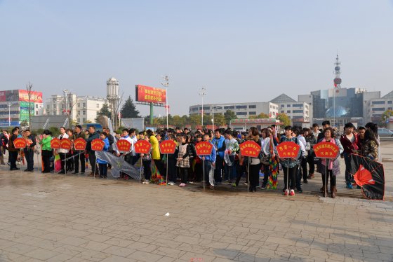 界首市举办第十五届风筝节