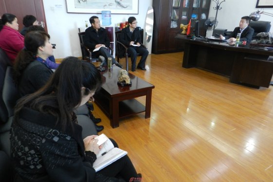 阜阳国寿苏总一行莅临界首临泉督导业务