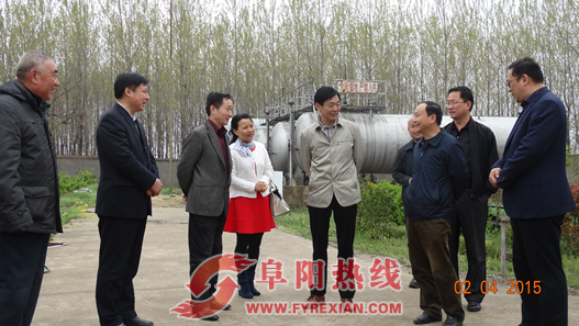 阜阳市质监局长王泾波到太和调研质量安全工作