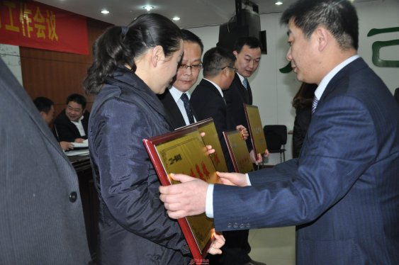 安徽阜阳国寿表彰先进