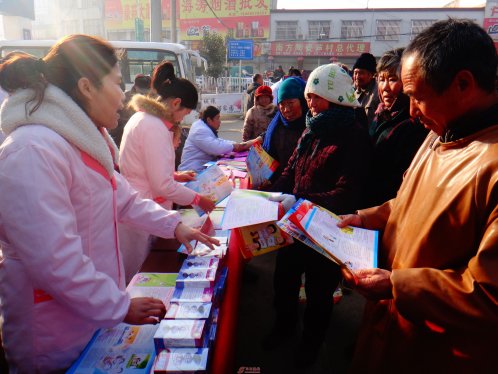 界首芦村计生办做好节日期间计生宣传