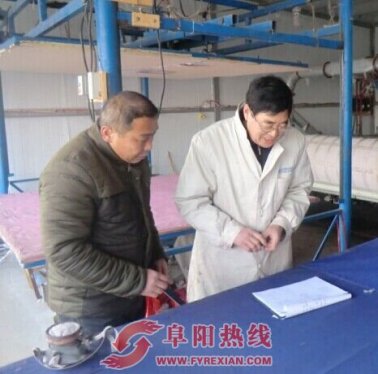 界首新阳社区春节前后排查安全生产隐患