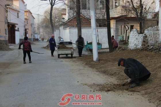 界首西城街道环境整治打响“群众战”