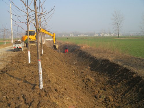 界首市新马集：抢抓时机冬修水利