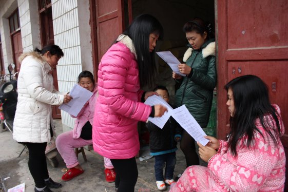 界首市泉阳镇开展群众需求问卷调查活动