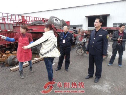 太和县市场监督管理局联合执法打击非法改装车辆专项行动