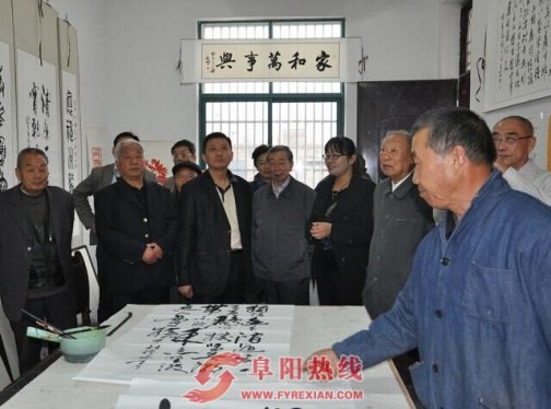 安徽省老年大学、阜阳老年大学负责人到芦村老年大学指导工作