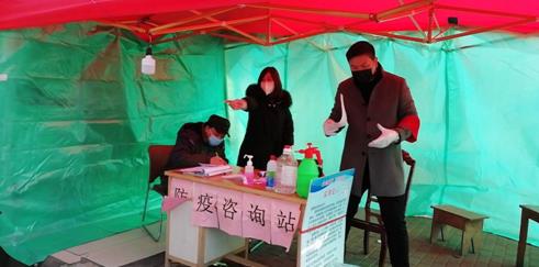 抗疫一线的入党积极分子