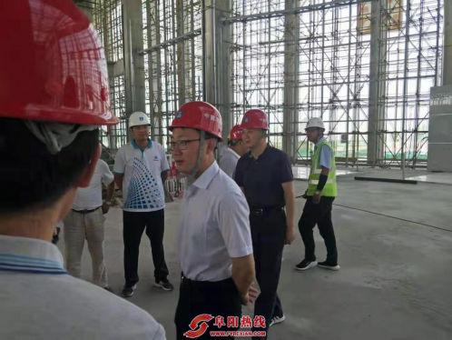 界首市领导包联重点项目有序推进