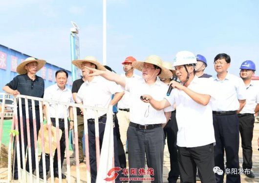 杨光荣在阜城调研城市建设