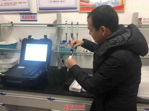 颍州区开展快检车设备的相关培训