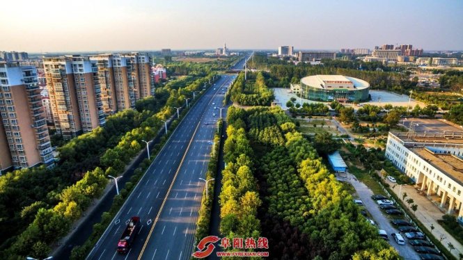 阜城建成区绿地面积达4343.6公顷