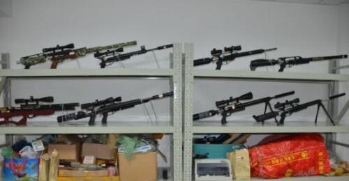 气枪五十余支，铅弹六十余万发！阜阳警方破获特大网络贩枪案！