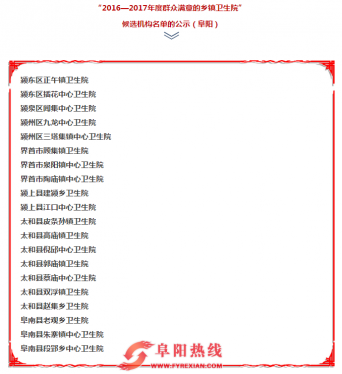 喜报！我市20家卫生院、3家社区卫生服务中心被全国通报表扬