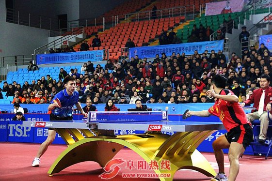 中国乒超联赛阜阳赛区首场比赛圆满落幕