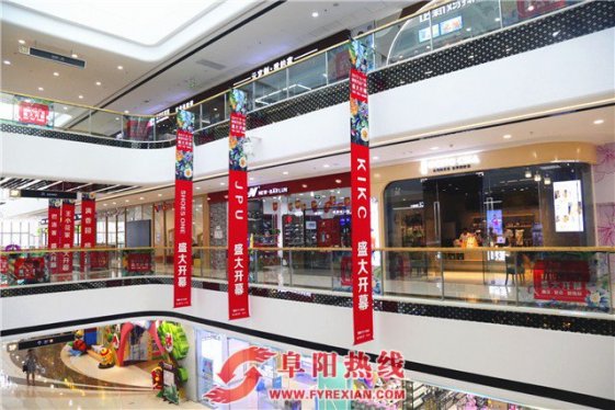 颍泉万达广场即将开业 媒体探营先睹为快