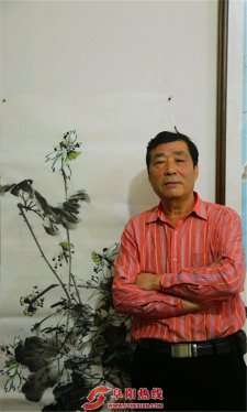 著名画家刘文祥做客太和文化艺术交流中心