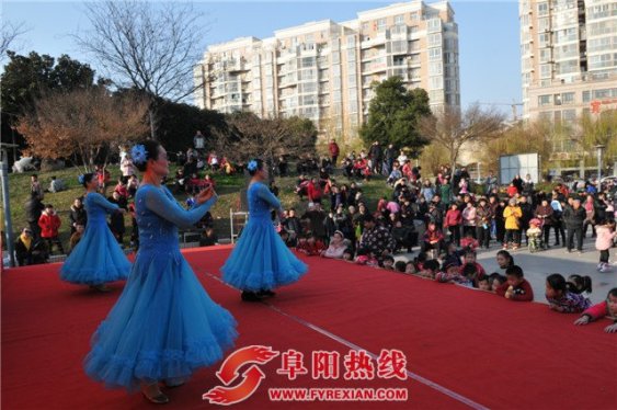 颍泉区各地欢乐迎新春