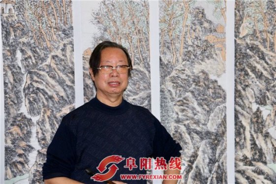 著名画家萧宏德做客太和文化交流中心