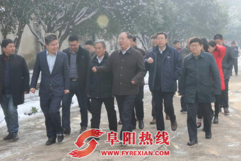 阜阳市委书记于勇到阜南焦陂酒厂调研指导