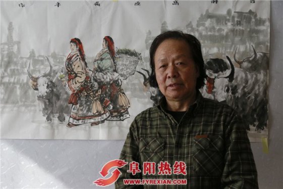 雄浑沉郁 苍莽大气——国画名家张卫平做客太和文化艺术中心