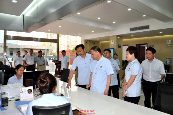 省高院张坚院长赴太和法院调研指导工作