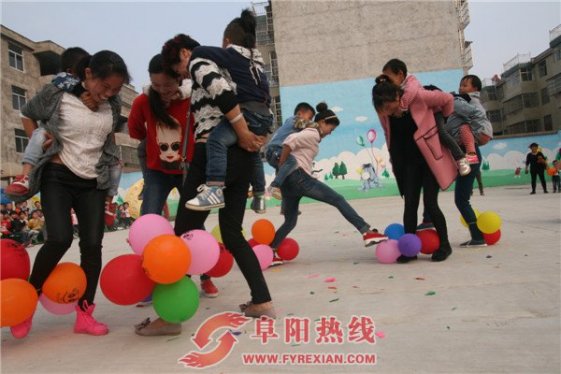 举办农家娃亲子运动欢乐多