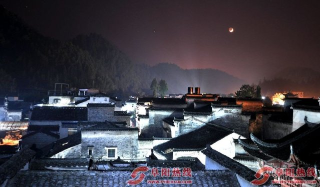 [皖南自驾游] 西递夜景
